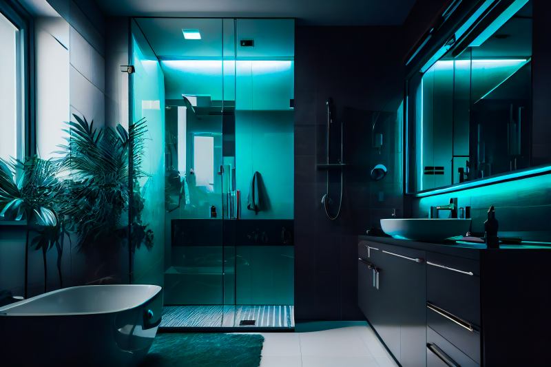 Inspiracje na zastosowanie oświetlenia LED w wystroju łazienek